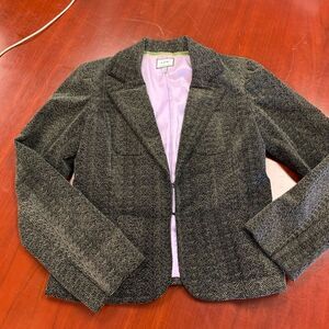ITW by Claude Brown Feminine Cut Blazer sz 4